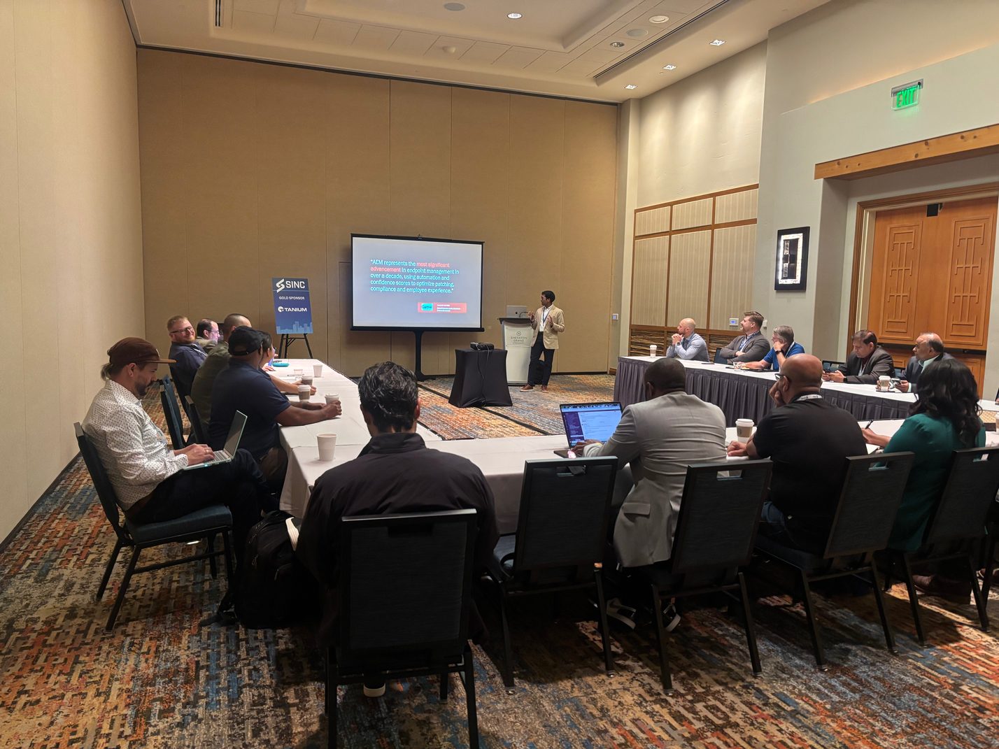 SINC West 2025 session room with audience